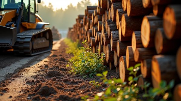 Optimisez votre chantier avec un achat et débardage de bois à Sauviac
